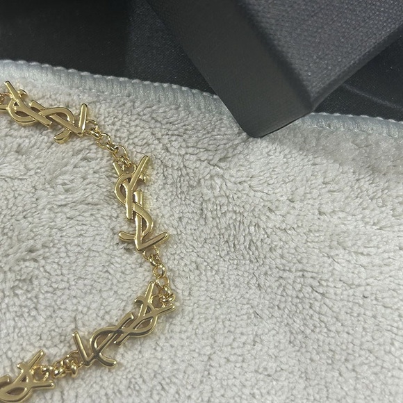 Yves Saint Laurent Bracelet 8 inch Length - Picture 4 of 6
